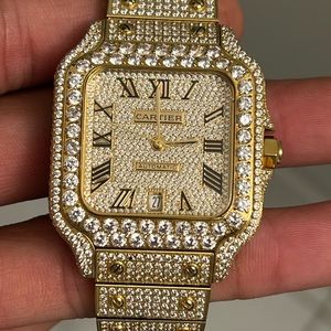 Cartier Diamond Santos Watch